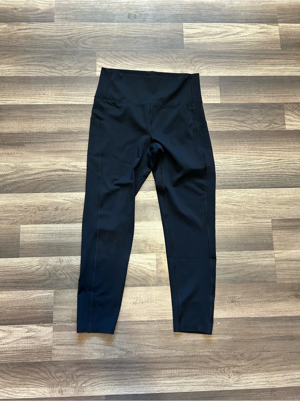 Mono B Black High-Waist Leggings